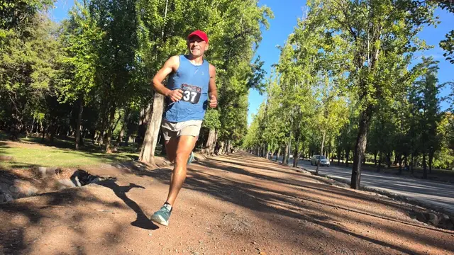 Gustavo Galeano, ganador de los 10 km