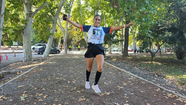 María Clara Rosselot, ganadora de los 10 km