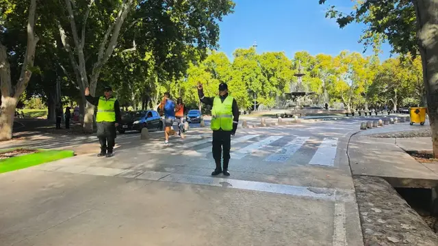 Personal de Tránsito de la Municipalidad de Mendoza